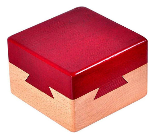 Caja De Regalo Con Cajón Mágico De Madera Para Rompecabezas,