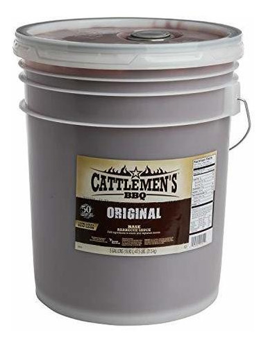 Salsa De Barbacoa Base Original De Ganado, 5 Gal