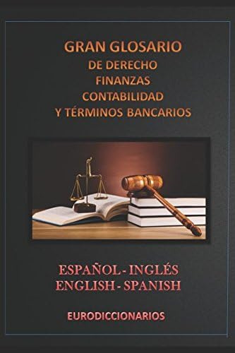 Libro: Gran Glosario De Derecho Finanzas Contabilidad & &