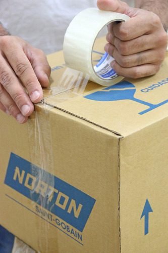 Fita Adesiva Empacotamento Transp. Norton 48x100m Indl - 12x Cor Transparente