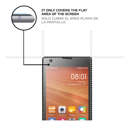 Protector Mica Pantalla Para Xiaomi Hongmi 1s