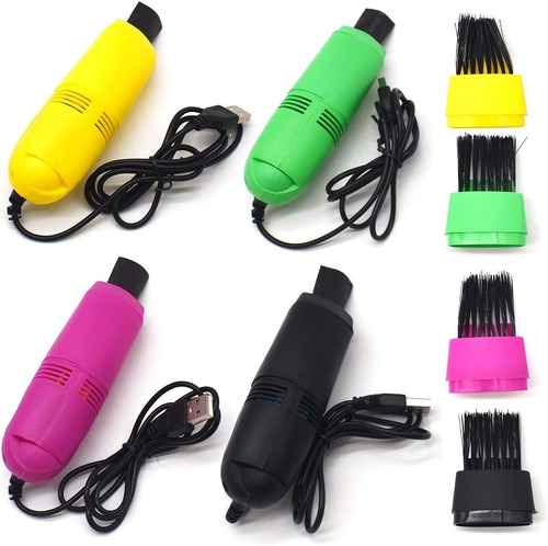 Imagen 1 de 10 de Mini Aspiradora Usb Teclado Limpiador Pc Portátil