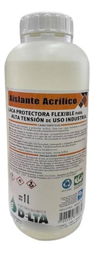 Aislante Acrílico Delta 1 Litro Laca Protectora Flexible