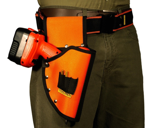 Imagen 5 de 9 de Cartuchera Portaherramienta Taladro Atornillador Toolmen T99