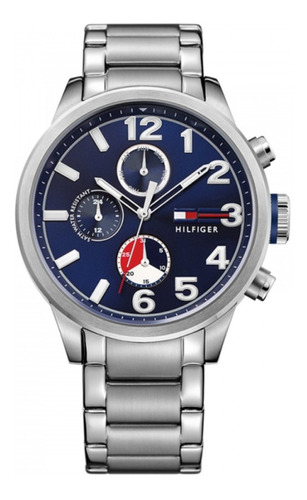 Reloj Tommy Hilfiger Hombre Multifuncion Fondo Azul 1791242 