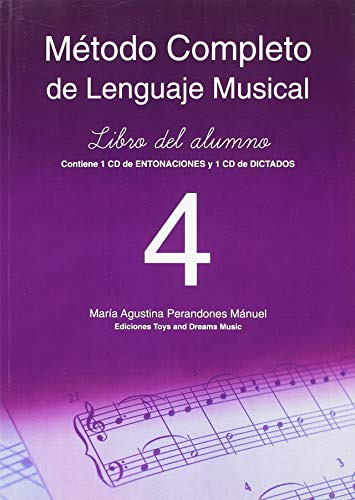 Método Completo De Lenguaje Musical, 4 Nivel Libro Del Alumn