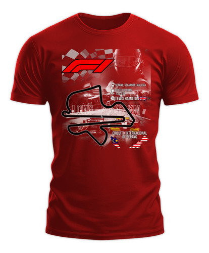 Polera Gustore De Circuito De Sepang