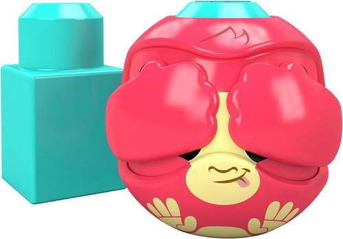 Figura Mega Bloks Peek-a-blocks Mono Fisher Price