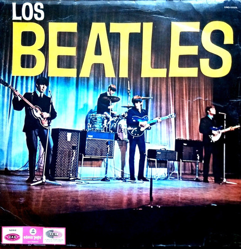 Beatles Lp Los Beatles Escenario (dmo-55506) Etiq. Verde  