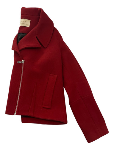 Campera Cardon Usada Impecable Roja De Lana (Usado)