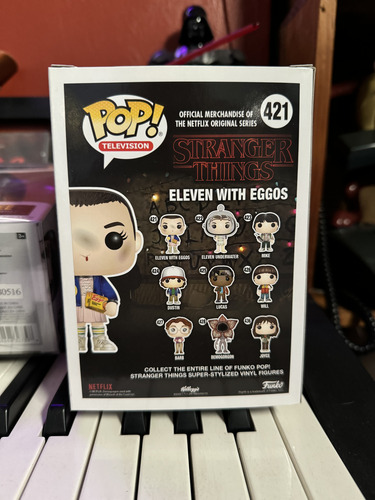 Funko Pop Eleven With Eggos Chase Cabello Largo Raro (Usado)