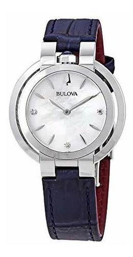 Bulova 96p196 Reloj De Pulsera Para Mujer Acero Inoxidable 1