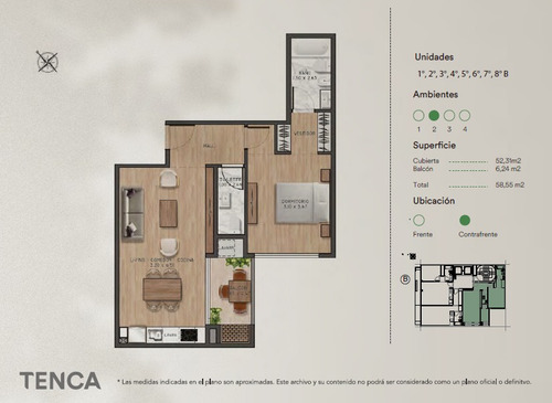 Moderno 2 Ambientes En 7mo Piso En Palermo Hollywood, De Pozo Y Financiado.