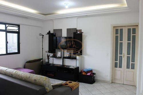Apartamento Com 2 Dormitório(s) Localizado(a) No Bairro Vila Mathias Em Santos / Santos - 6243