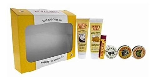 Las Abejas De Burt Tips  Toes Kit De 6 Piezas Para Mujer