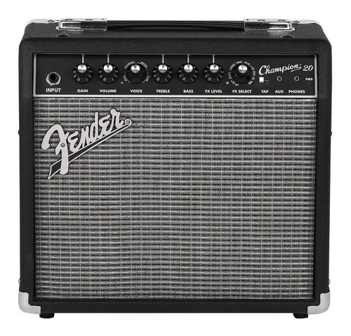 Imagen 4 de 10 de Amplificador Fender Para Guitarra Champion 20 Watts + Cuotas