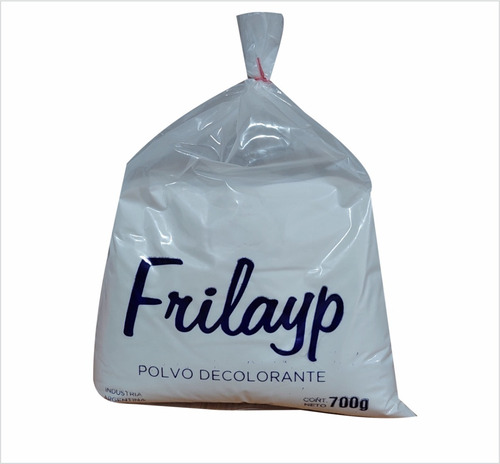 Polvo Decolorante Frilayp Blanco O Azul X700g.