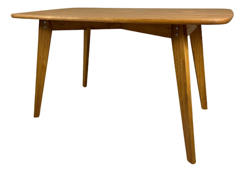 Mesa Retrô Cera Natural 135x80 | Scandian