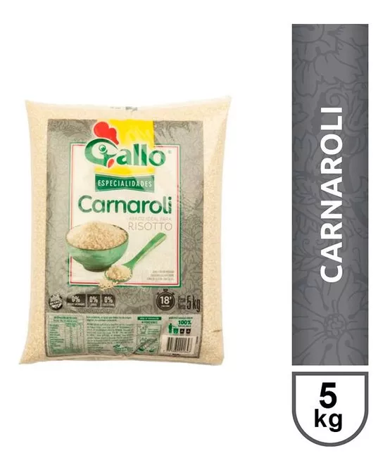 Segunda imagen para búsqueda de arroz carnaroli gallo