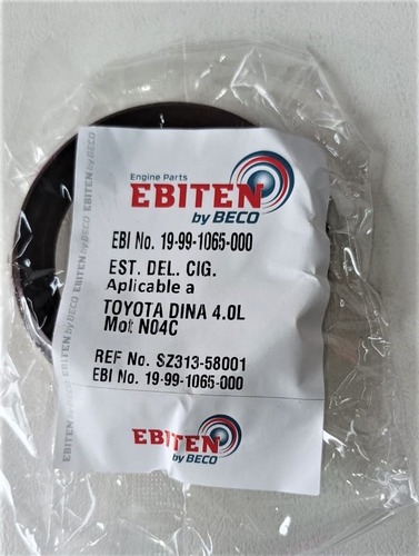 Estopera Delantera Cigueñal Toyota Dina N04c  11040