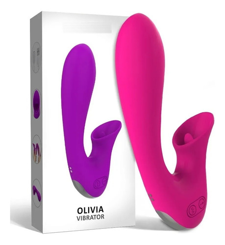 Vibrador Punto G Y Clitoral Olivia Vibrator Sexshop Ofertas