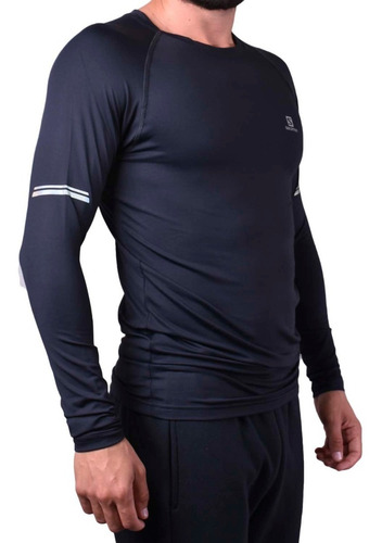 Remera Salomon Hybrid Ls M