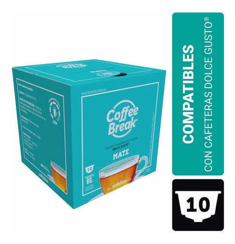 Mate Cocido 10 Capsulas Dolce Gusto Coffee Break Capsuland
