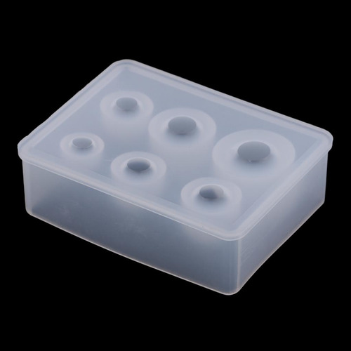 2x Silicone Cúpula / Cabochão Resina Ferramentas Diy