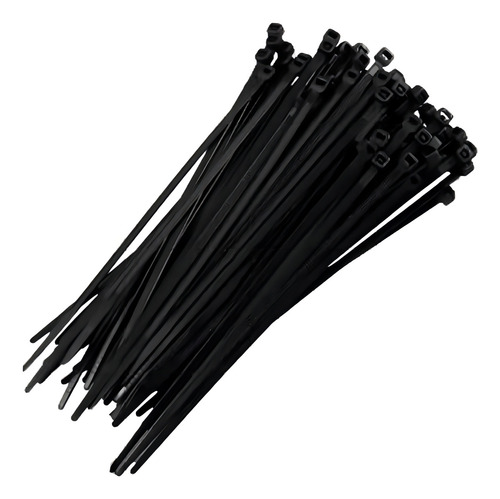 Abraçadeira 4x300mm Pt - 100pc