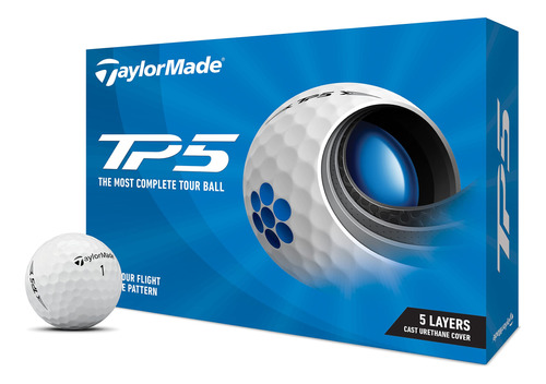 Taylormade - Pelotas De Golf Taylormade Tp5 2021