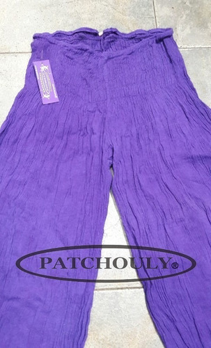 Imagen 6 de 6 de Pantalón Pescadora Babucha Yoga Meditación Tai Algodón M/l