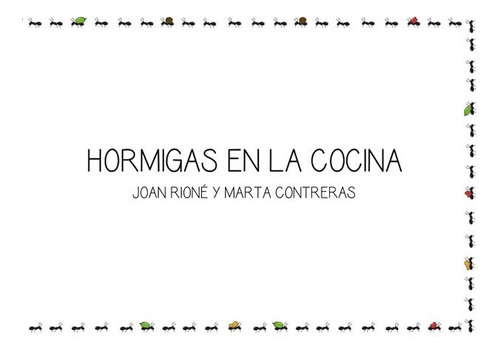 Hormigas En La Cocina - Rione,joan