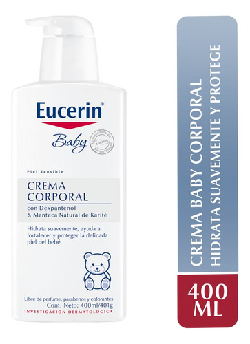 Baby Crema Corporal Eucerin 400 Ml