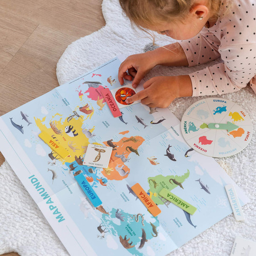 Diset, Aprendo En Positivo-los Animales, Juego Educativo A Partir De Los 3 Años