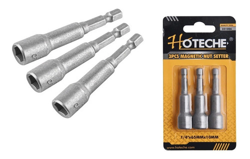 Tuerca De Potencia Magnetica 3pcs. 1/4 *65mm*8mm - Hoteche