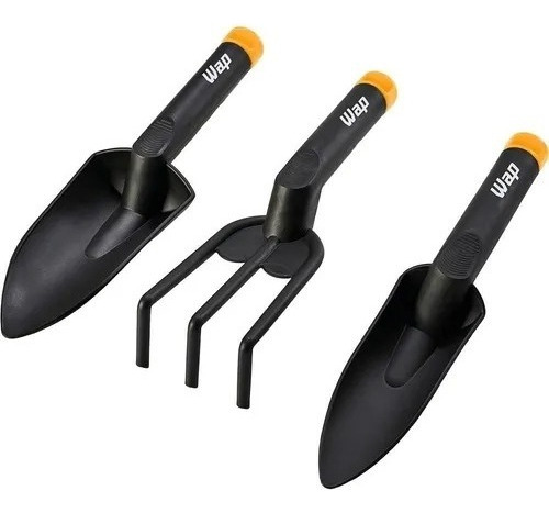 Kit Jardinagem Manual Com Duas Pás E Um Ancinho Gkjm01 Wap