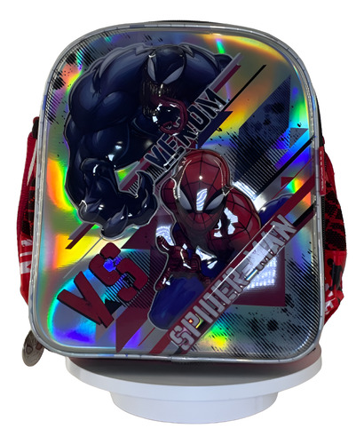 Kits De Mochilas Ruz Primaria Spiderman Mochila Gris Hombre Araña