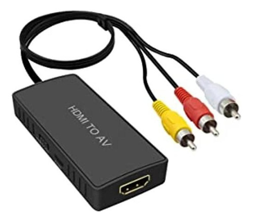 Dingsun Convertidor Hdmi A Rca Para Tv Antigua Adaptador