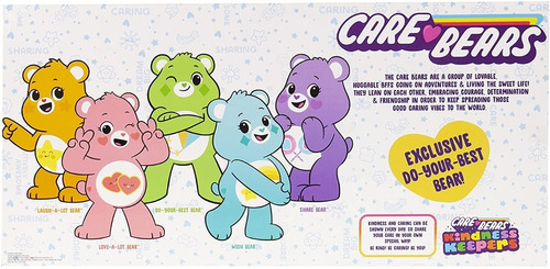 Imagem 3 de 5 de Pelúcia Ursinhos Carinhosos Care Bears 2021 Pack Com 5