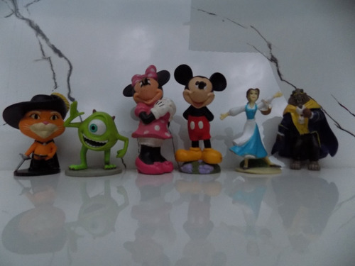 Miniaturas Disney 6 Bonecos