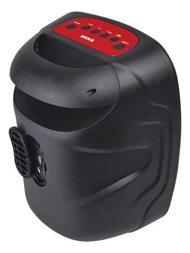 Bocina Bluetooth Recargable Negra 6.5 Pulgadas Ksr