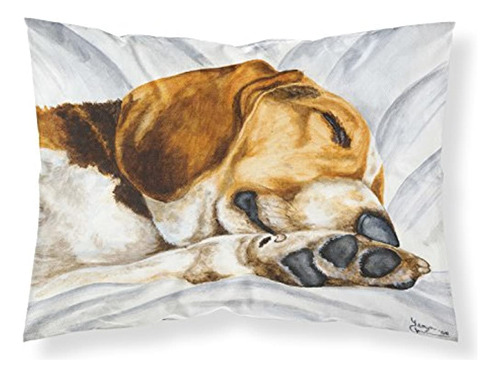 Tesoros De La Caroline Amb1076pillowcase Beagle Bliss Tela F