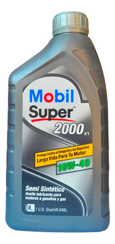 Aceite 10w 40 Semisintetico Mobil