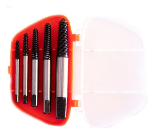 Juego Set Brocas Extractor De Tornillos Colas Chancho 5pcs