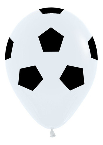 Bolsa Con 12 Globos Balón De Futbol Soccer 12 PuLG