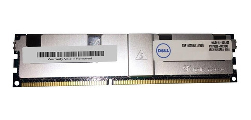 Imagen 2 de 2 de Memoria 32gb Dell Snp1600d3ll11/32g 1x32gb Pc3-12800 Ddr3
