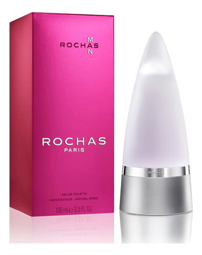 Perfume Rochas Man Eau De Toilette 100 Ml Para Hombre