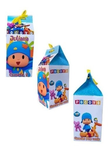 Cajas Para Dulces O Sorpresa De Cumpleaños Pocoyo