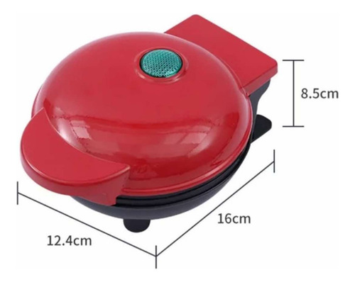 Mini Máquina Para Hacer Donas De 3 Moldes Portátil Y Rápida