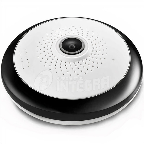 Imagen 1 de 10 de Camara Wifi P2p Ip Techo Ojo De Pez 4 Mic Parlante 360°